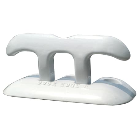 Dock Edge Flip Up Dock Cleat 8" - White 2608W-F